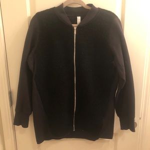 Lululemon wool bomber jacket